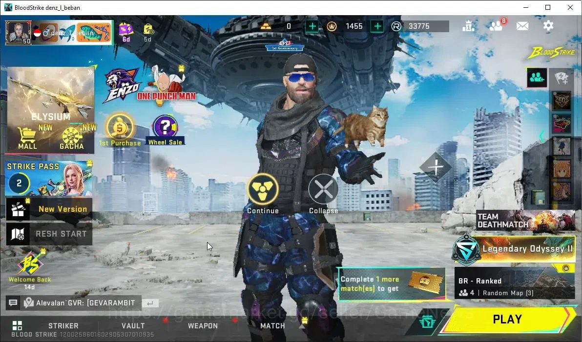 Blood Strike Accounts ASIA|EVO DRACO|ETERNAL Kar98k|Ultra[M4A1,Origin-12 image 1