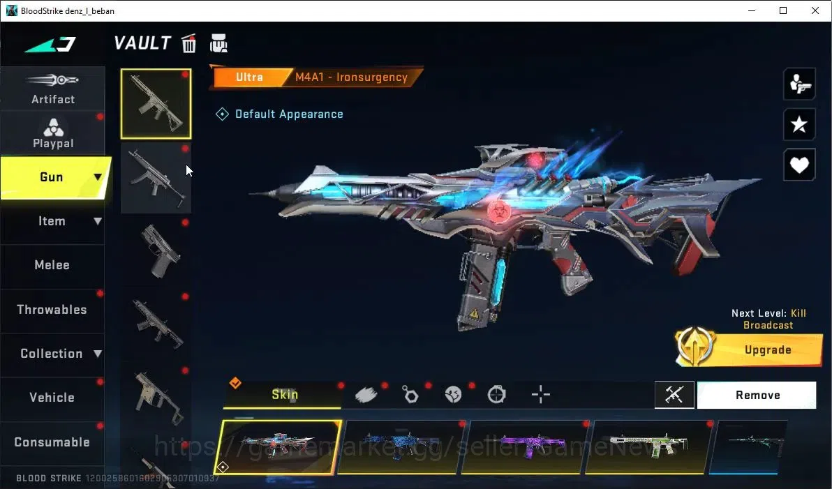 Blood Strike Accounts ASIA|EVO DRACO|ETERNAL Kar98k|Ultra[M4A1,Origin-12 image 10