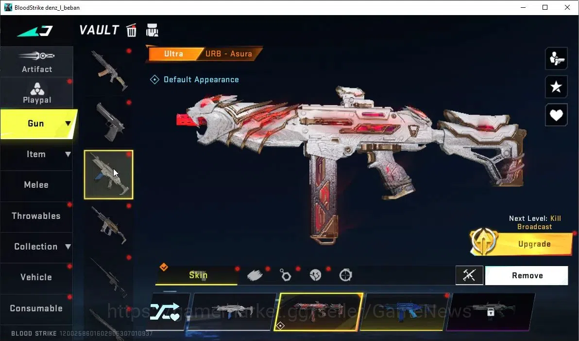 Blood Strike Accounts ASIA|EVO DRACO|ETERNAL Kar98k|Ultra[M4A1,Origin-12 image 13