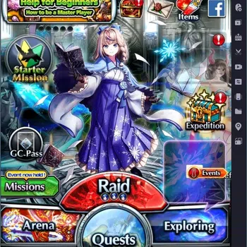 Grand Summoners End-Game Global | Rank 55 |Houka Inumuta Lv120 TW, Illya Lv image 1