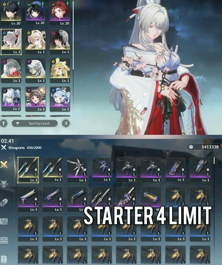 Wuthering Waves Accounts NA |UL 8 | Hiyuki lynae chisa phrolova | Manual P image 1