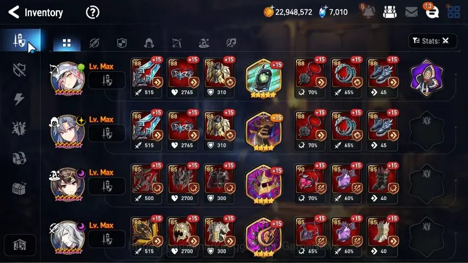 Epic Seven Accounts GLOBAL Unverif|New Era|12 ML[BArunka,LOTScales,DP image 11