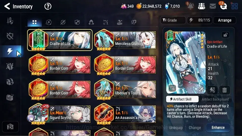Epic Seven Accounts GLOBAL Unverif|New Era|12 ML[BArunka,LOTScales,DP image 13