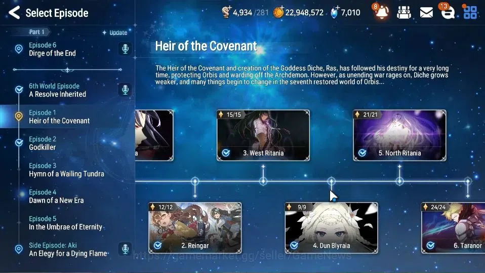 Epic Seven Accounts GLOBAL Unverif|New Era|12 ML[BArunka,LOTScales,DP image 17