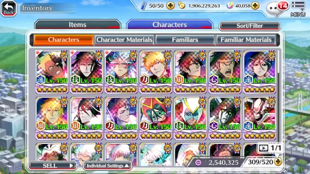 Bleach: Brave Souls Accounts Starter Global|40K Orb|Fresh All Story|TYBW26 Ichigo,11th Aizen,GrimJow,2 New ichigo,10th 1