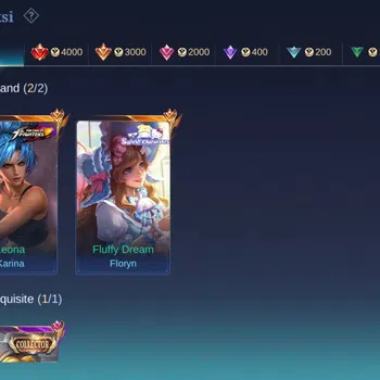 Mobile Legends: Bang Bang Collector GLOBAL Hero 132 Skin 353 | KOF Karina | Sanrio Flo image 1