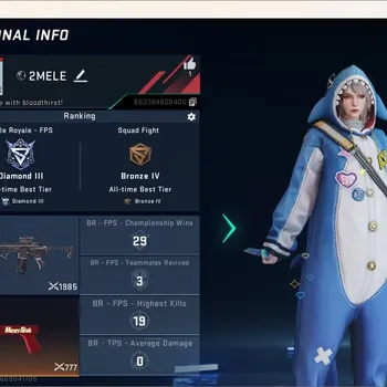 Blood Strike Accounts Others ASIA|2 Ultra Melee: Butterflykinfe-Synthwave, Katar-Selachian|Ultra Gun: Glock-Money Shot|Check