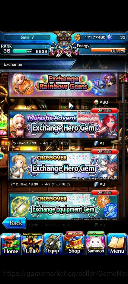 Grand Summoners Accounts Global|Rank 36|16 Ascend|RoyTW,SaitoTW,VeldoraTW,J image 7