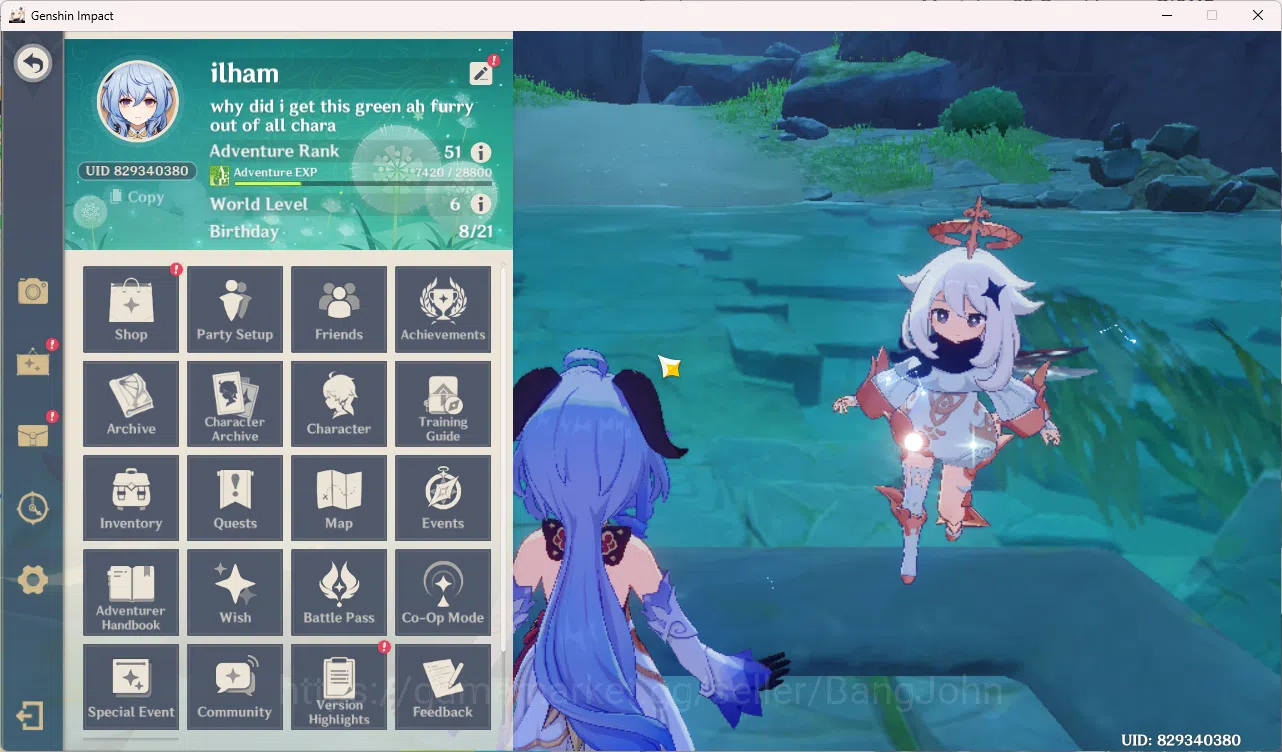 Genshin Impact Accounts Asia AR51 | Ganyu, Neuvillette, Yelan, Yae Miko, C image 17