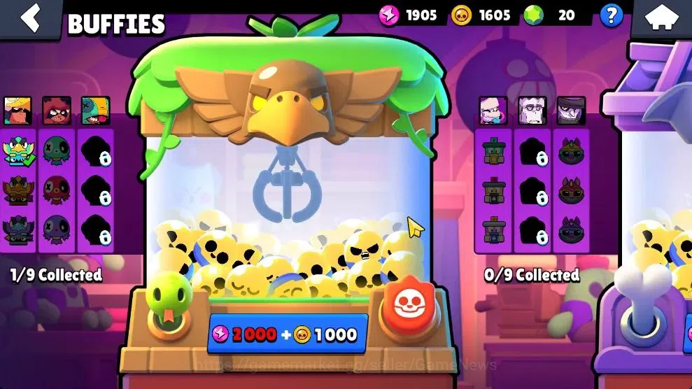 Brawl Stars Accounts 1011 Trophy|18 Brawlers 3 Max Lvl [Bo,Barley,Shelly] Myth Mortis|1 Epic Skins [Stellar Shelly]|2K PP|CN 11