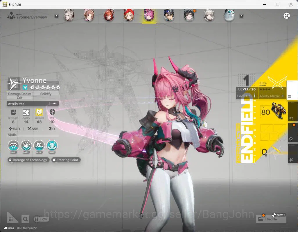 Arknights: Endfield Accounts ASIA | LVL 51 | 3limit 2sign (rossi+Sign,Gilbert+Sign) last rite, lifeng, pogran, Ardelia 12