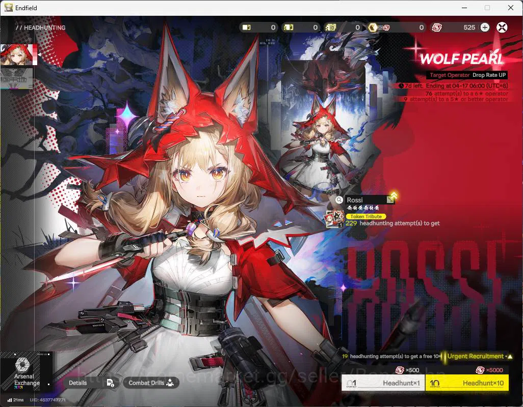 Arknights: Endfield Accounts ASIA | LVL 51 | 3limit 2sign (rossi+Sign,Gilbert+Sign) last rite, lifeng, pogran, Ardelia 3