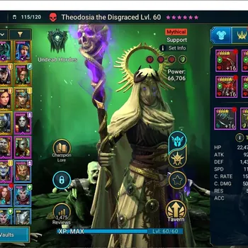 Raid: Shadow Legends Accounts Mid-Game Lv 49|1M Power|1 Mytical(Theodosia)+24