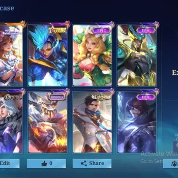 Mobile Legends: Bang Bang Accounts Others Global|159 Skin|Expert|Annual Karrie,Christmas Lancelot,SABER Freya Cyclops,Epic