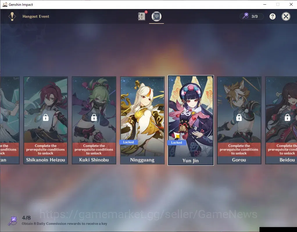 Genshin Impact Accounts ASIA|AR 42|1 Limited + 1(*5 Char Standard)|Mavuika image 17