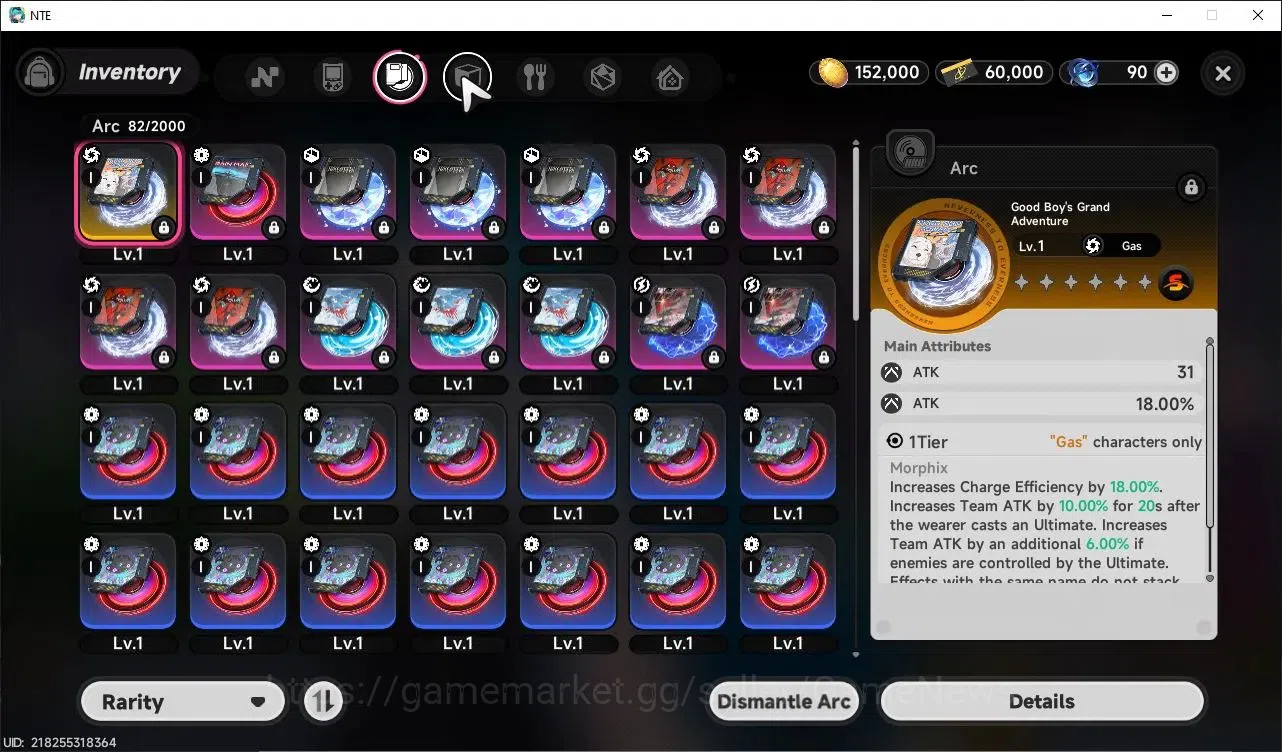 Neverness to Everness Accounts Global EU|HL 3| 3 SSR Jiuyuan, Hathor, Sakiri + Si image 9