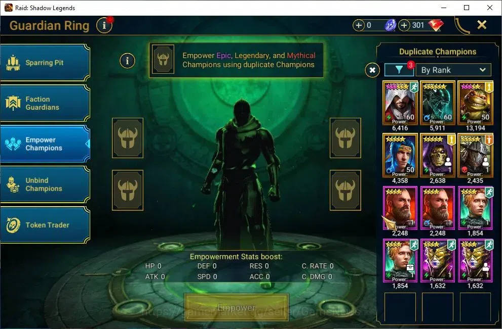 Raid: Shadow Legends Accounts Lv24 668K Power|1 Mythic [Nais] +18 Legendary(Pyth image 14