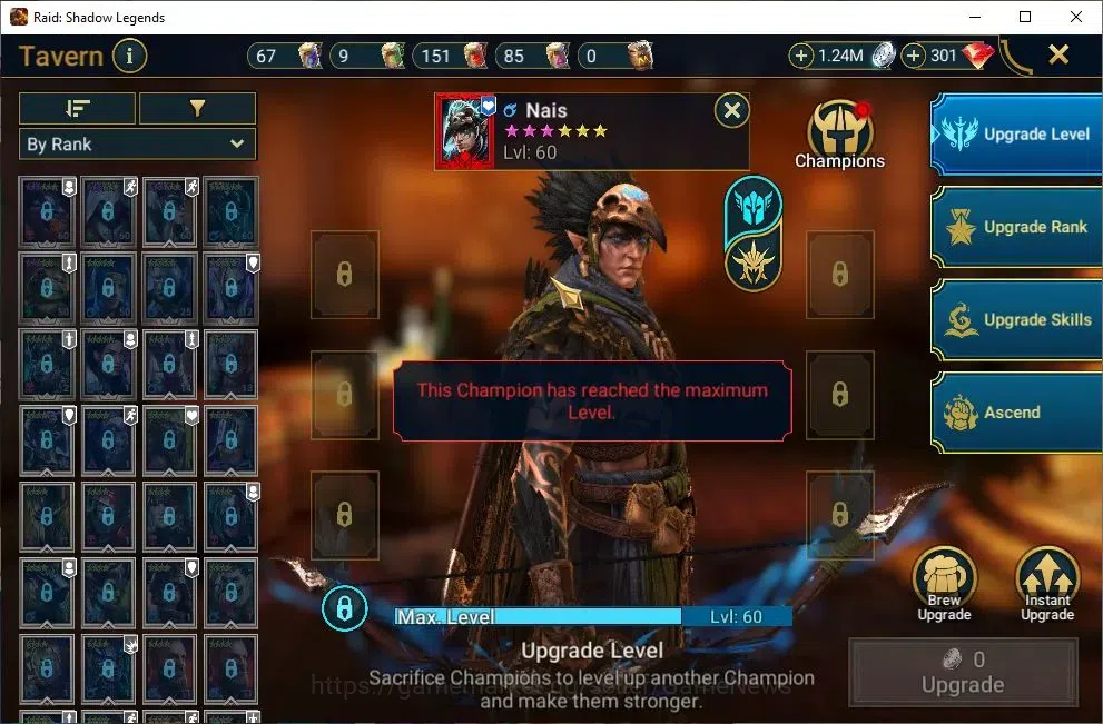 Raid: Shadow Legends Accounts Lv24 668K Power|1 Mythic [Nais] +18 Legendary(Pyth image 16