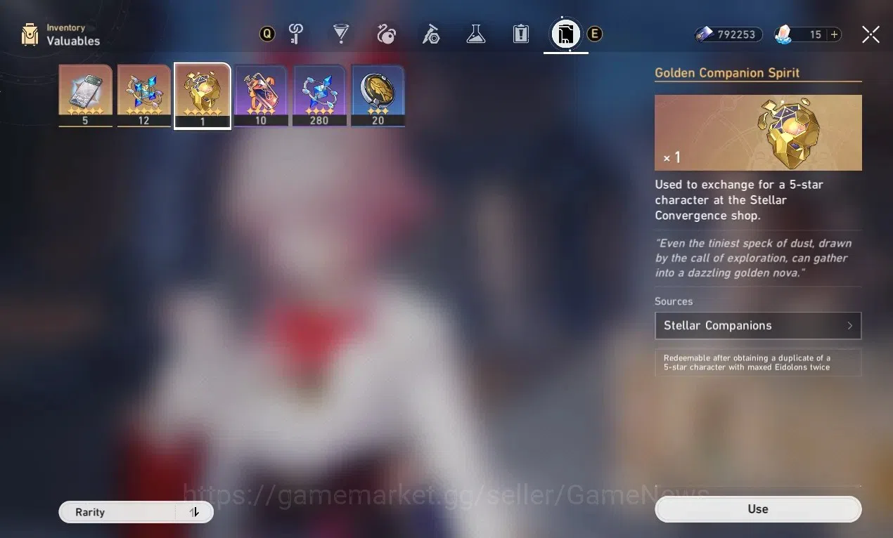 Honkai Star Rail Accounts Asia | TL 8 | +1 Golden Companion Spirit | 2 Limit image 5