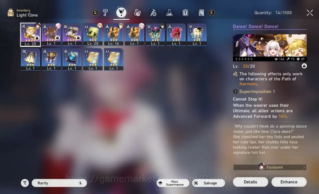 Honkai Star Rail Accounts Asia | TL 8 | +1 Golden Companion Spirit | 2 Limit image 7