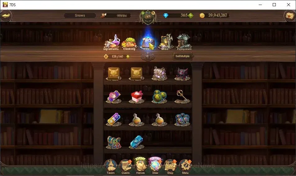 The Seven Deadly Sins: Grand Cross Accounts GLOBAL|2,6M CC|365 DM|10 LS|3 LR+6 UR|Brunhild,Hel image 14