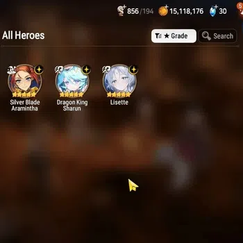 Epic Seven Accounts High-End GLOBAL UnVerif|New Era|3 ML(Lisete,DK Sharun,SB Araminta)+Tenebria,Iseria,Landy,Etc|Poh ON|Abys