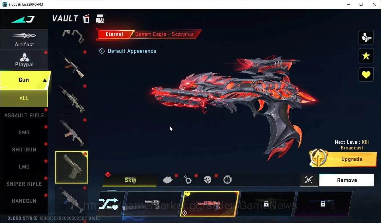 Blood Strike Accounts ASIA|ETERNAL DeAgle+Collab 7DS[Karl98,QBZ95]+1 ULT image 4