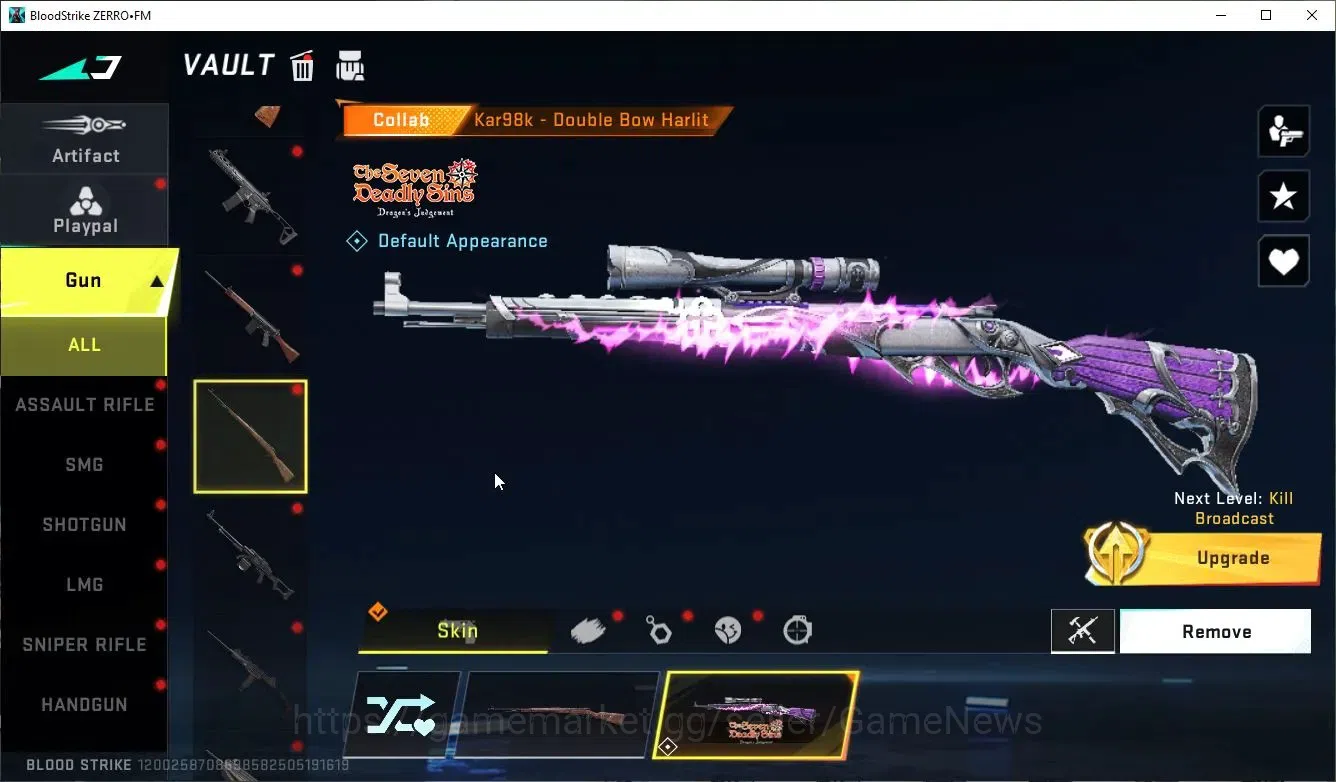 Blood Strike Accounts ASIA|ETERNAL DeAgle+Collab 7DS[Karl98,QBZ95]+1 ULT image 5