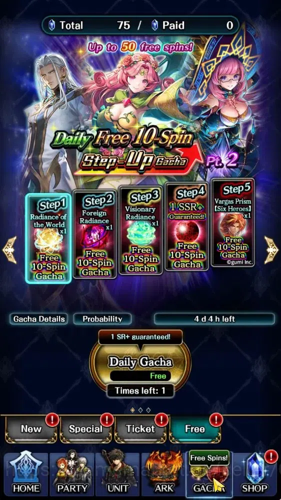 Last Cloudia Accounts Mid‑Game GLOBAL|Rank 7|Collab Brave Frontier (Goddess Tilith,Fire God Vargas) + (Goddess Lilaha,PoGT 5
