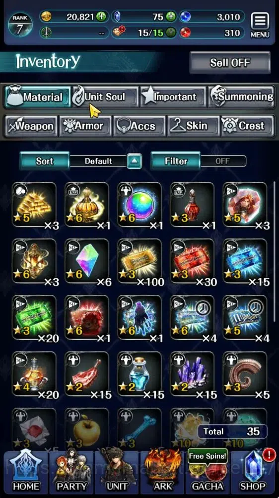 Last Cloudia Accounts Mid‑Game GLOBAL|Rank 7|Collab Brave Frontier (Goddess Tilith,Fire God Vargas) + (Goddess Lilaha,PoGT 7
