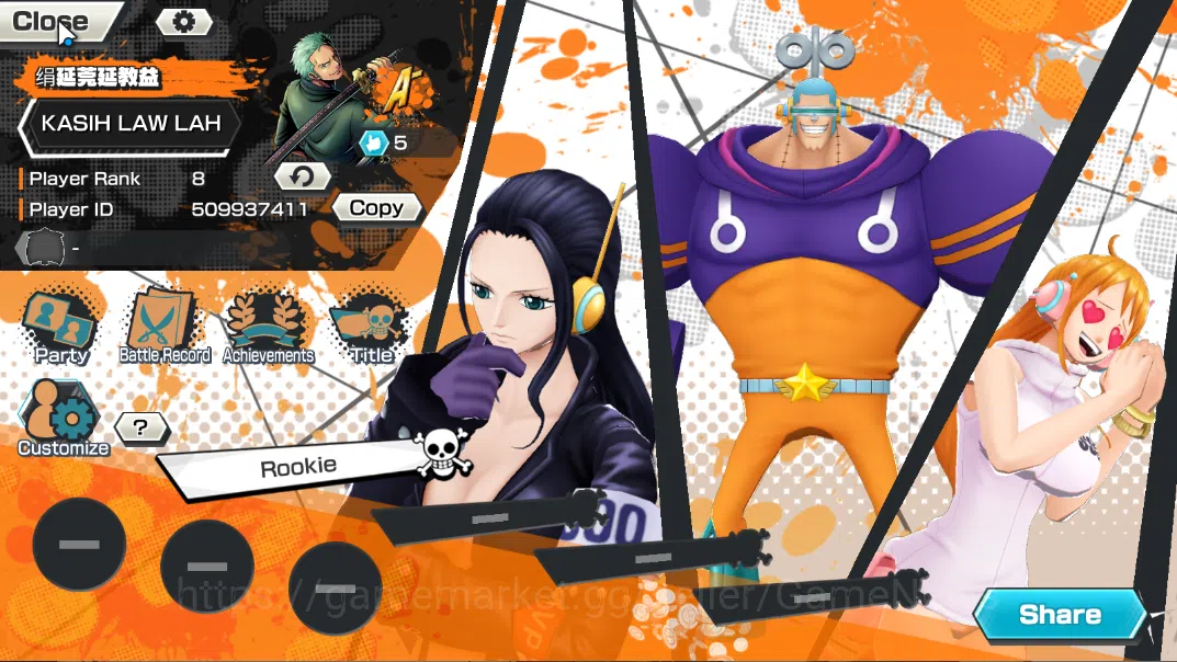 One Piece Bounty Rush Accounts Global|3EX|T5Emperor Teach,Great Pirate Newgate,Fi image 2