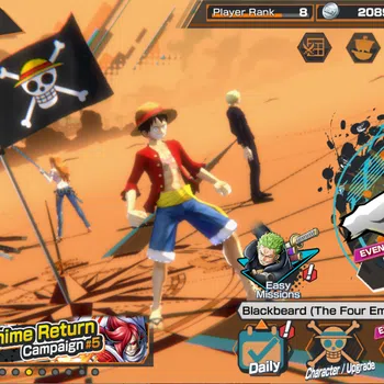 One Piece Bounty Rush Starter Global|3EX|T5Emperor Teach,Great Pirate Newgate,Fi image 1