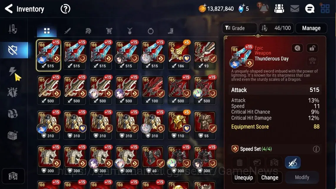 Epic Seven Accounts GLOBAL Unverif|New Era|4 ML(Salome,NM Luna,US ,LW image 10
