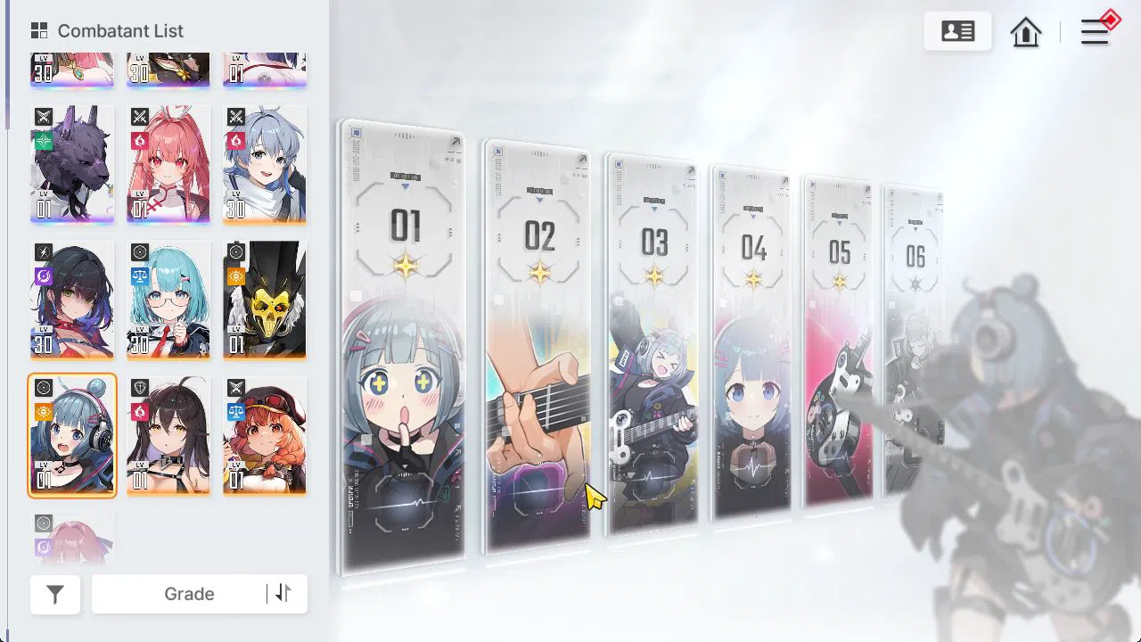 Chaos Zero Nightmare Accounts Global Lv44| 5 SSR [RitaM1,Chizuru,MeiLin,Veronica image 10