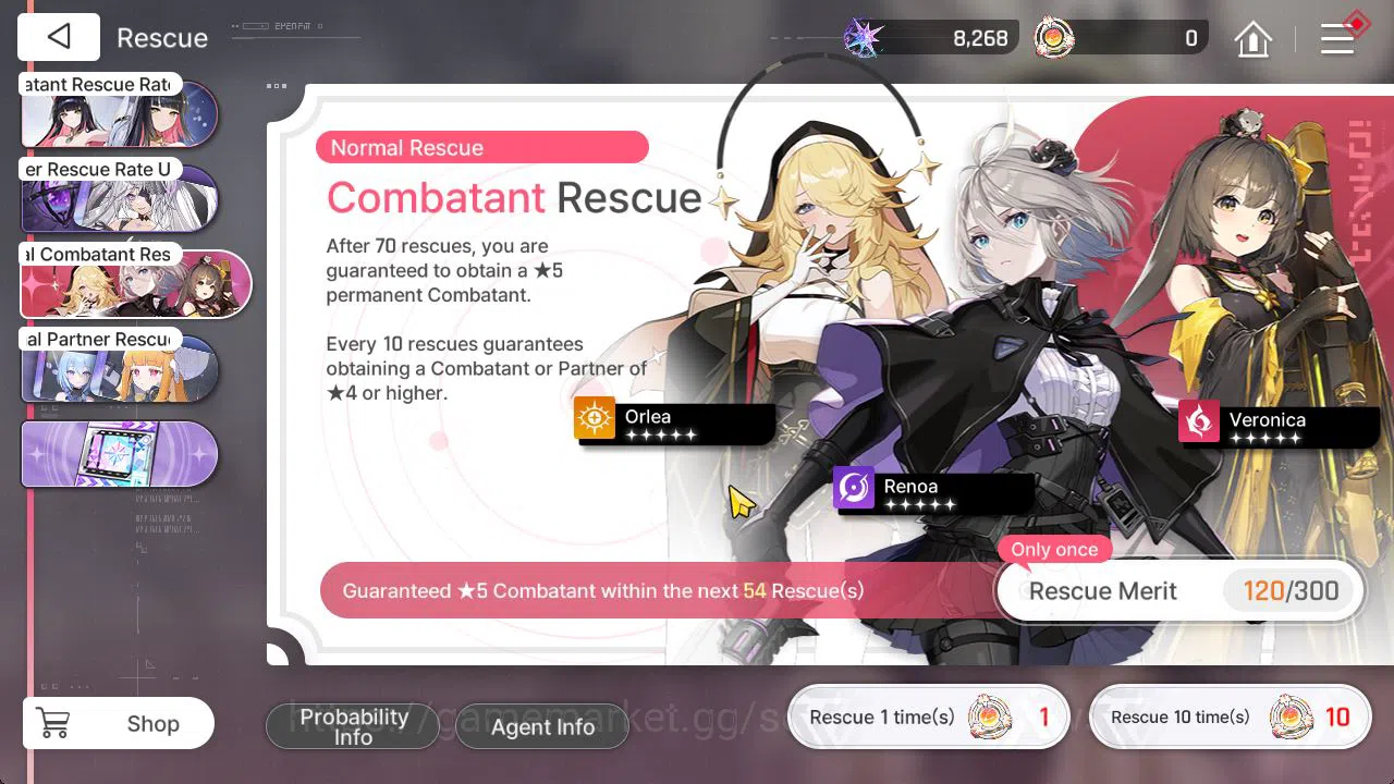 Chaos Zero Nightmare Accounts Global Lv44| 5 SSR [RitaM1,Chizuru,MeiLin,Veronica image 20