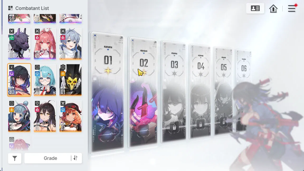 Chaos Zero Nightmare Accounts Global Lv44| 5 SSR [RitaM1,Chizuru,MeiLin,Veronica image 8