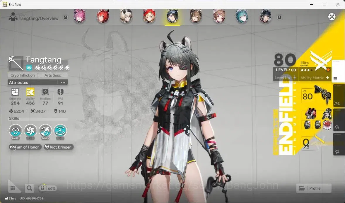 Arknights: Endfield Accounts ASIA|5 Limit+4 Sign|Limit(Laevatain,Tangtang,Rossi image 12