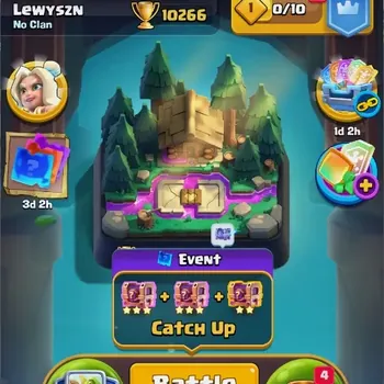 Clash Royale Accounts High-End Trophy 10266|CL 1489|KTL 14|121 Cards|1 Max|8 Champ|5 Hero|13 Evo|Arena 25|434 Gems + 189K