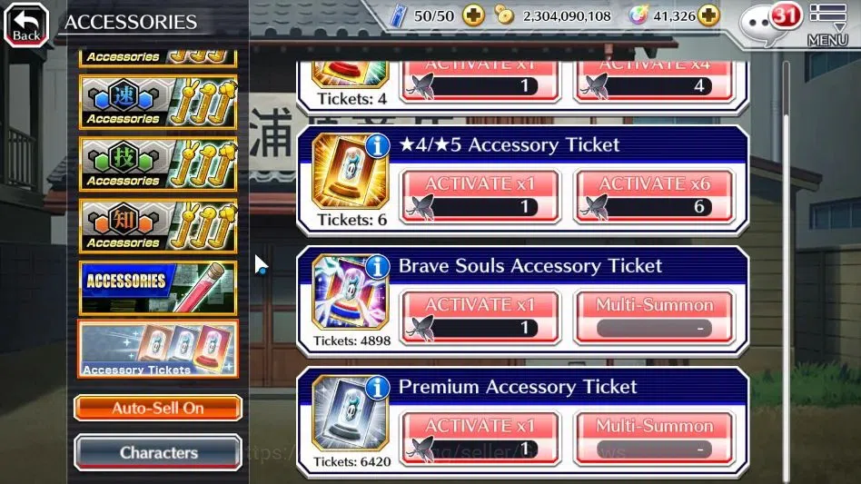 Bleach: Brave Souls Accounts [GLOBAL]41K Orb|New Ichigo Renewed,Ichigo 10th Ann image 12