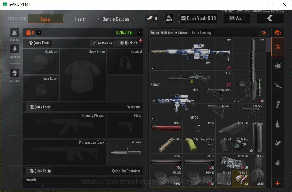 Arena Breakout Accounts MOBILE|LVL30 SV 127,7M|CV 110,8 M|SK WEAPON=DECREE image 10