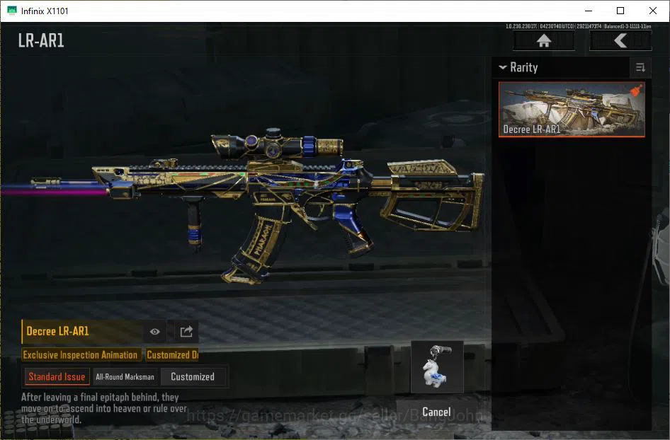 Arena Breakout Accounts MOBILE|LVL30 SV 127,7M|CV 110,8 M|SK WEAPON=DECREE image 9