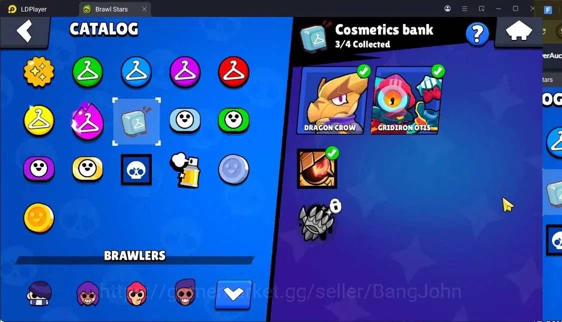 Brawl Stars Accounts Trophy 2127|2 Max Hc Lv.11(Edgar,Mortis)|24 Brawler|1 Hc(Edgar),1 Mythic,4 Epic|11303 16