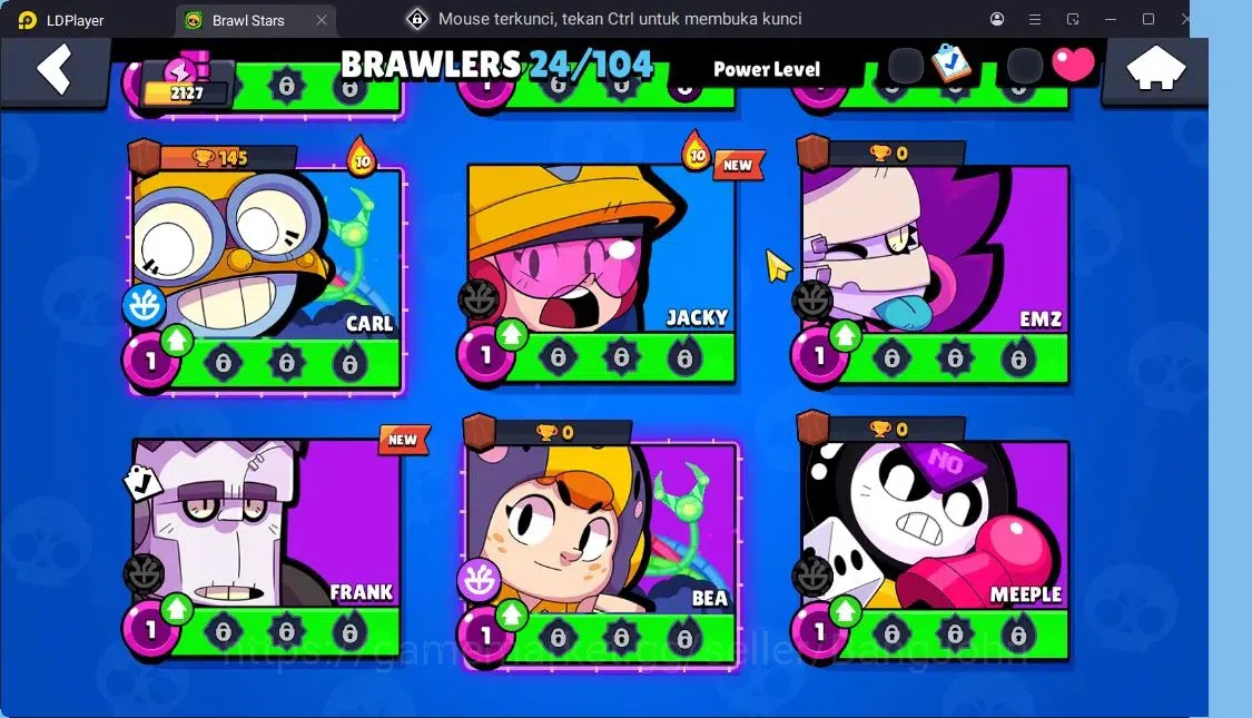 Brawl Stars Accounts Trophy 2127|2 Max Hc Lv.11(Edgar,Mortis)|24 Brawler|1 Hc(Edgar),1 Mythic,4 Epic|11303 8