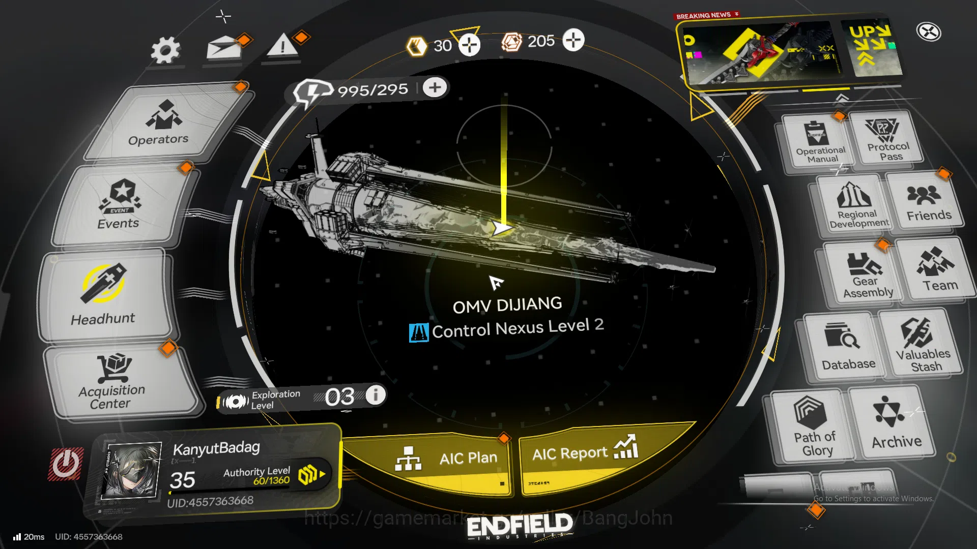 Arknights: Endfield Accounts ASIA | LVL 35 | Tangtang sign, Lastrite, Ardelia,  image 9