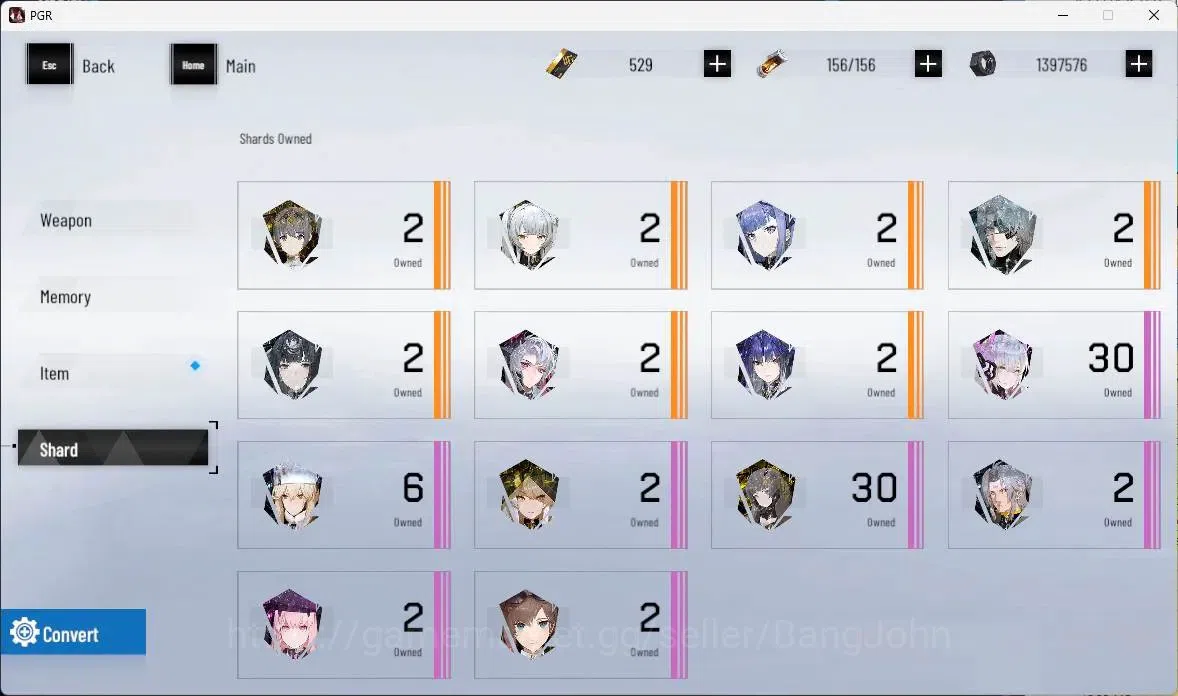 Punishing: Gray Raven Accounts ASIA | Lv57 |[S Crocotta,S Lucia IC,S Lucia CW,S L image 16