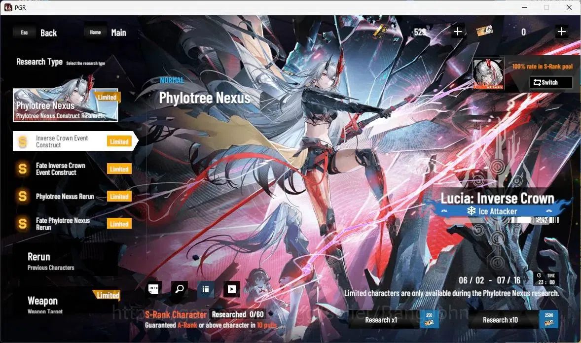 Punishing: Gray Raven Accounts ASIA | Lv57 |[S Crocotta,S Lucia IC,S Lucia CW,S L image 17