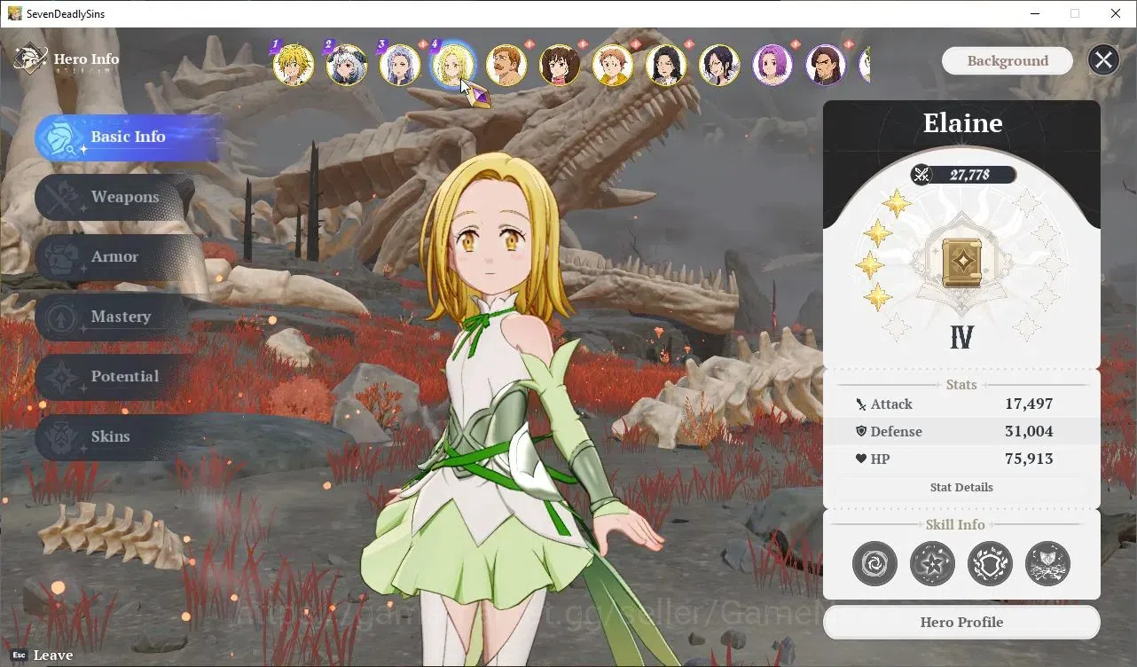 The Seven Deadly Sins: Origin Accounts SEA |Lv 45|9 SSR|Meliodas P7,Escanor P5,Merlin P5, image 5