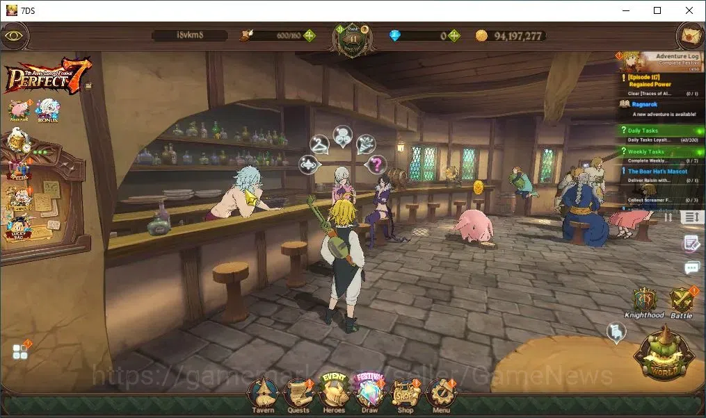 The Seven Deadly Sins: Grand Cross Accounts Global|2,1M CC|2 LR+4 UR,Collab Re:Zero| Elizabeth image 1