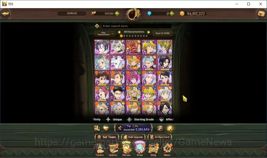 The Seven Deadly Sins: Grand Cross Accounts Global|2,1M CC|2 LR+4 UR,Collab Re:Zero| Elizabeth image 6