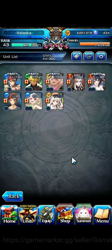 Grand Summoners Accounts Global|Rank 43|8 Ascend|EmiyaTW,WH Fen,Miyu,S Chlo image 3